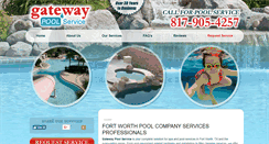 Desktop Screenshot of gatewaypoolservice.com